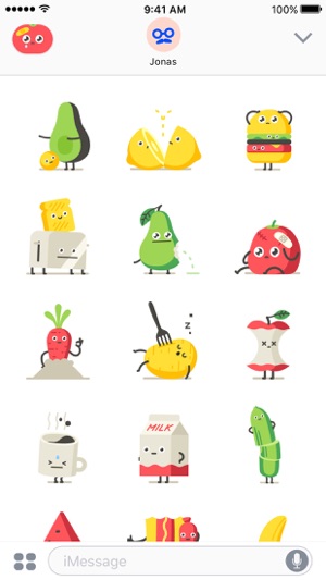 Moody Foodies – Animated Stickers(圖3)-速報App