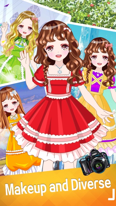 Beauty Girl Dress Up Diary -fun girl games screenshot 3