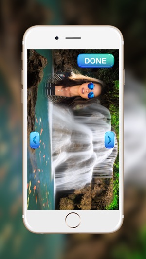 自然 瀑布 相框 照片編輯軟件 和 美麗 景觀 照片蒙太奇 對於 面對 製作 賀卡 或 牆紙 手機(圖4)-速報App