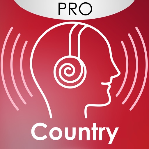 Country music radio player - The best live internet radios stations tuner ( PRO Version ) icon