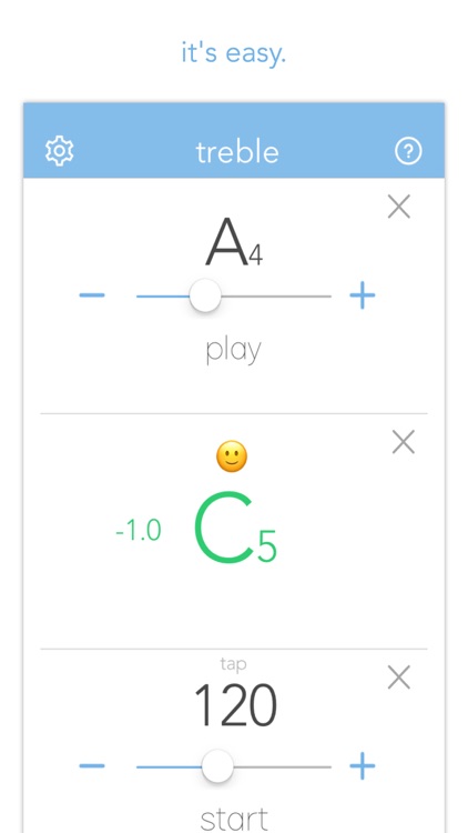 Treble - Tuner, Metronome, Tone Generator in one.