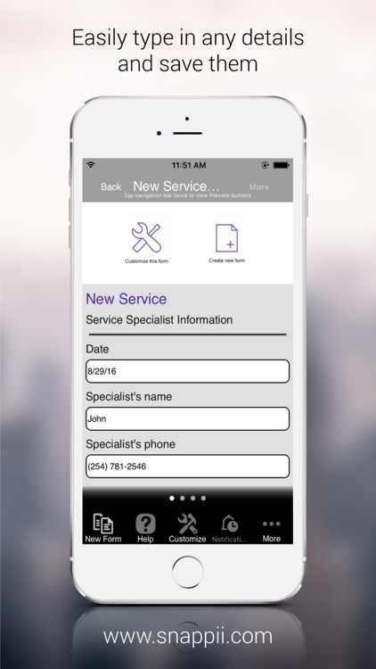 Service Form App