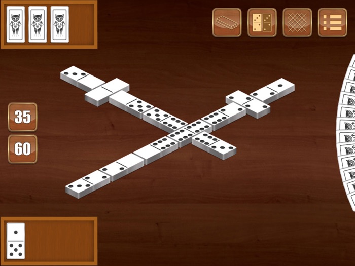 Dominoes Multiplayer - Classic board free game play online with 2 players for kids  adults
