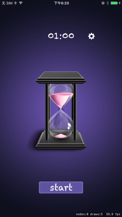 Set Timer Pro-Hourglass Sand Timer