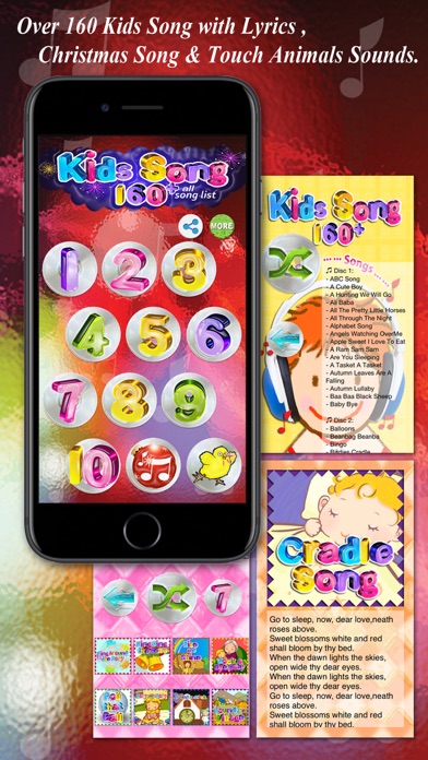 How to cancel & delete Kids Song -Over 160 English Kids Song With Lyrics from iphone & ipad 1