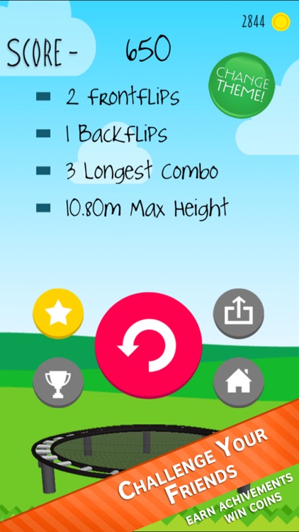Stickman Trampoline - Backflip & Frontflip Action! screenshot-4