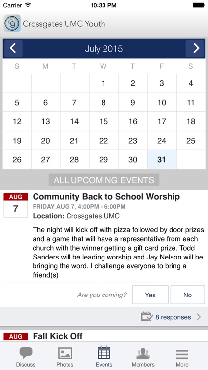 Crossgates UMC Youth