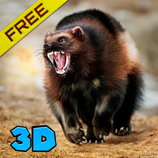 Wild Wolverine Simulator 3D iOS App