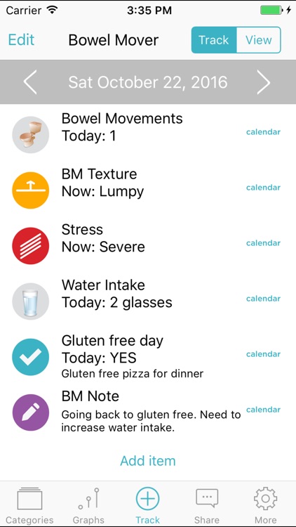 Bowel Mover Pro - IBS Symptom Tracker