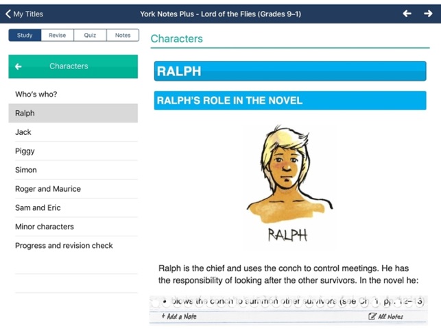 Lord of the Flies York Notes for GCSE 9-1 for iPad(圖2)-速報App