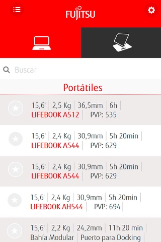 Fujitsu Partner App screenshot 3