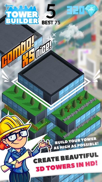 Tower Builder! 3D Blocks Stack Arcade Game