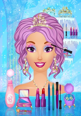Ice Queen Wedding - Makeup and Dress Up Girl Games screenshot 3