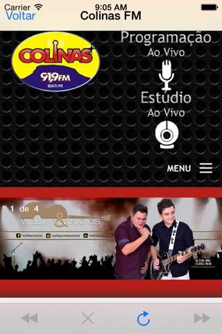 Rádio Colinas 91,9 FM screenshot 2
