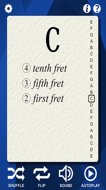 Guitar Notes Flash Cards screenshot-3