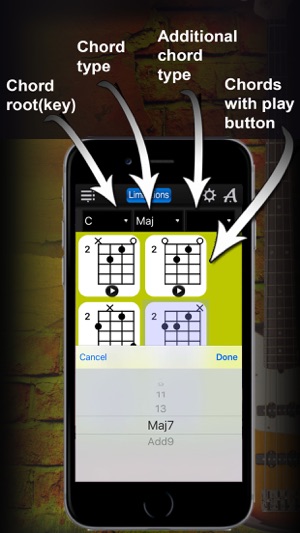 Bass Chords Compass Lite - learn the chord charts(圖3)-速報App