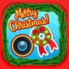 Merry Christmas Sticker Photo Booth - Xmas Camera