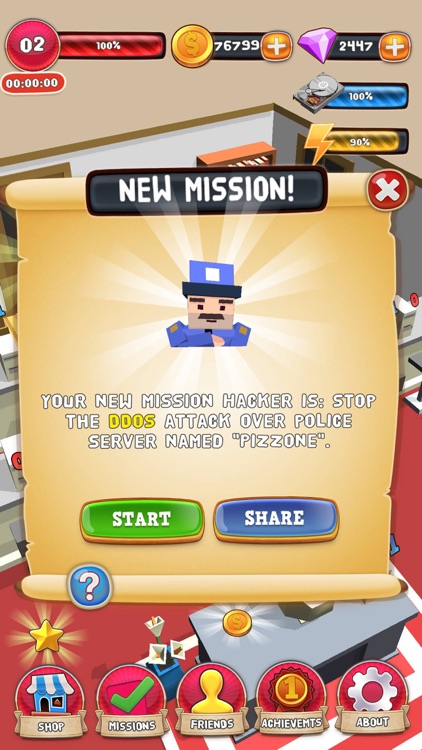 Hacker (Working For The Police & Clicker Game)