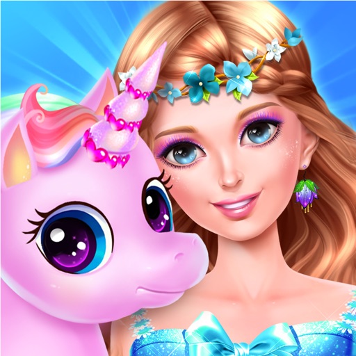 Fairy Princess Unicorn Caring - Magic Pet Palace Icon