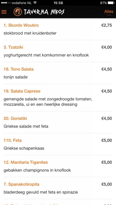 How to cancel & delete Taverna Nikos from iphone & ipad 4