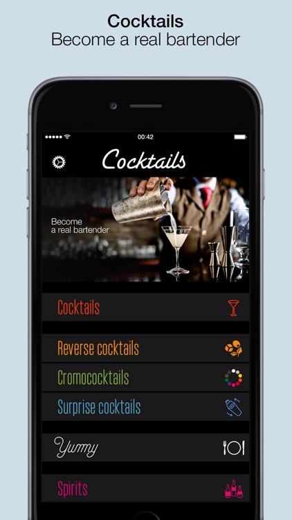 Cocktails: become a real bartender