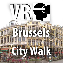 VR Brussels City Walk - Virtual Reality 360