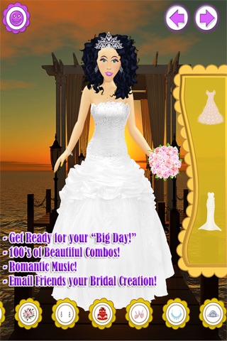 Bridal Salon Dress Up Fashion Girl Virtual Wedding screenshot 2