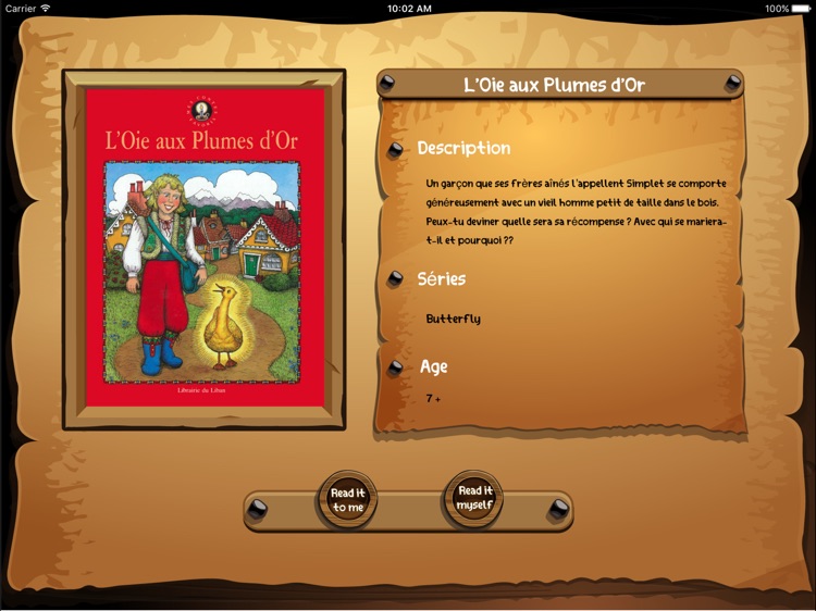 L'Oie aux Plumes d'Or