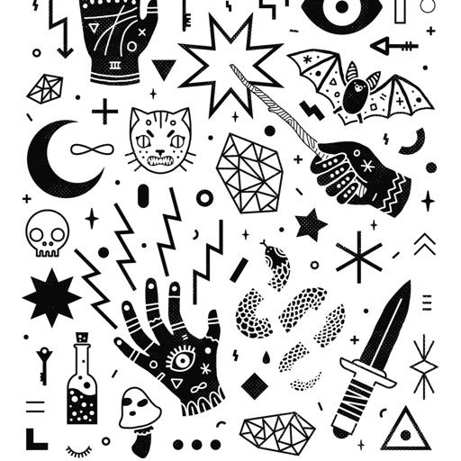 Occult - Redbubble sticker pack icon