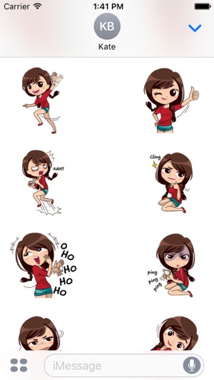 Alice Vol. 2 Stickers for iMessage by AMSTICKERS(圖3)-速報App