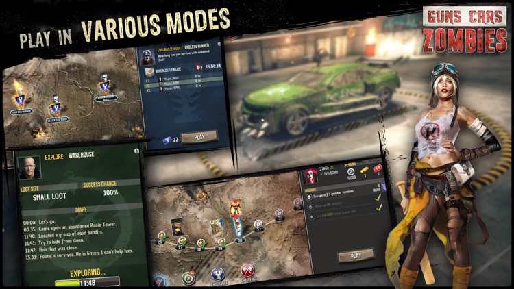 Guns, Cars and Zombies! screenshot-3