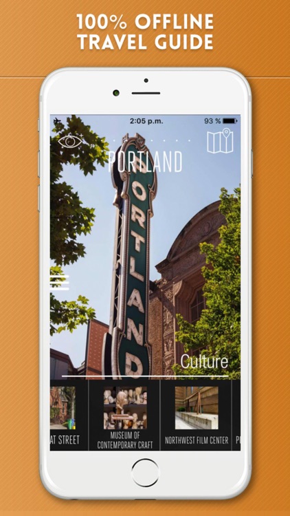 Portland Oregon Travel Guide and Offline Map