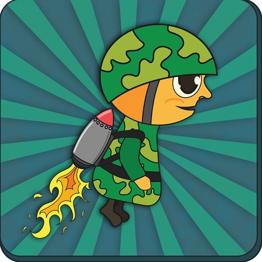 Flying Soldier Icon