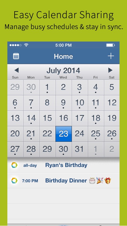 Hub Family Organizer: Shared Calendar & Todo Lists