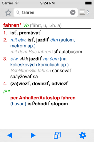 Lingea Nemecko-slovenský vreckový slovník screenshot 2
