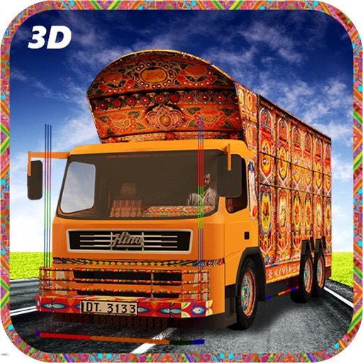 Asian Cargo Transport Truck Drive Simulator iOS App