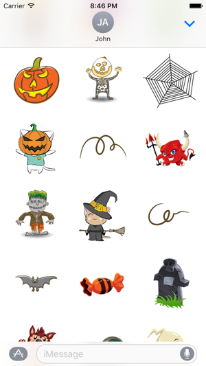 Halloween Kitty Sticker(圖2)-速報App