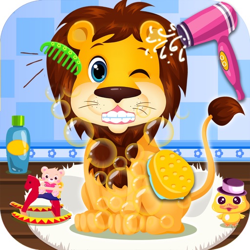 Baby Lion Salon & Dress Up Games Icon