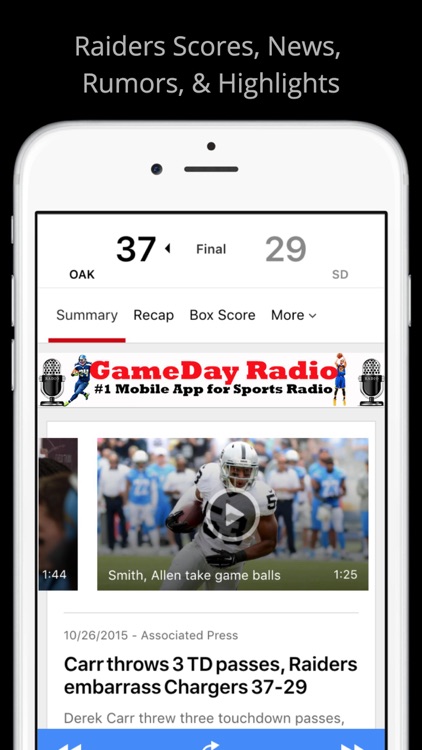 Oakland GameDay Live Radio - Raiders Nation and Warriors Edition