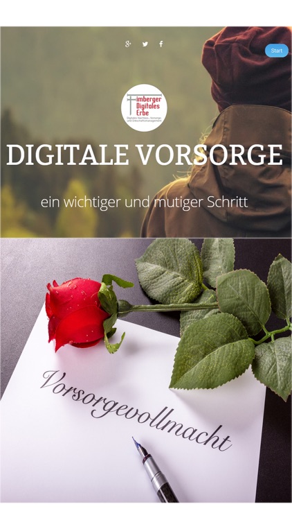 Digitale Vorsorgevollmacht