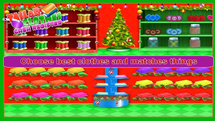 Tailor Clothes Cash Register Kids Games