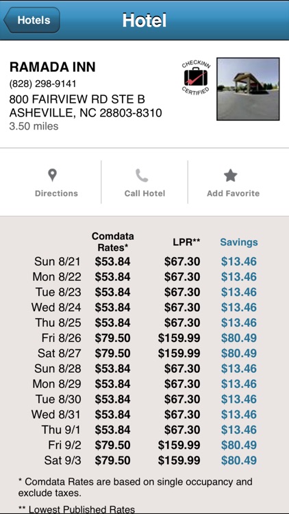 Comdata Hotel Network