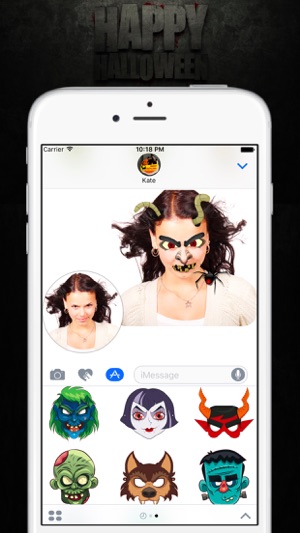 Halloween - Funny and Scary Stickers for Messages(圖1)-速報App