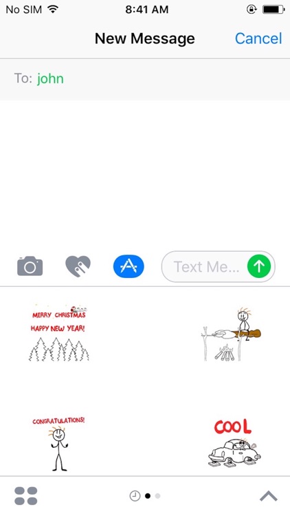 Stick Messaging for iMessage