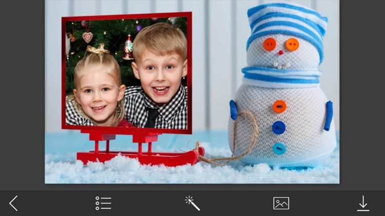 Holiday Xmas HD Photo Frame - Magic Frames