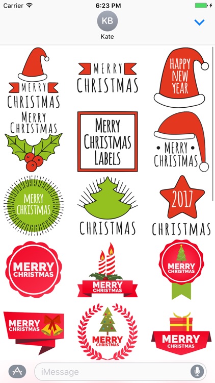 Christmas And Happy New Year - Fc Sticker