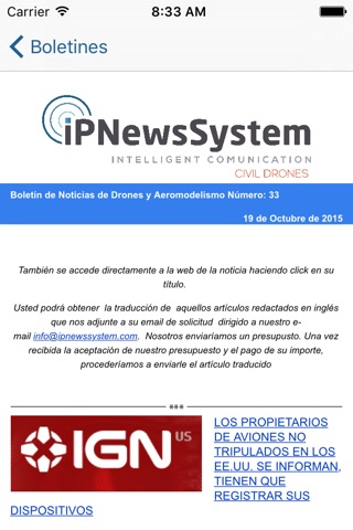 iPNewsSystem screenshot 3