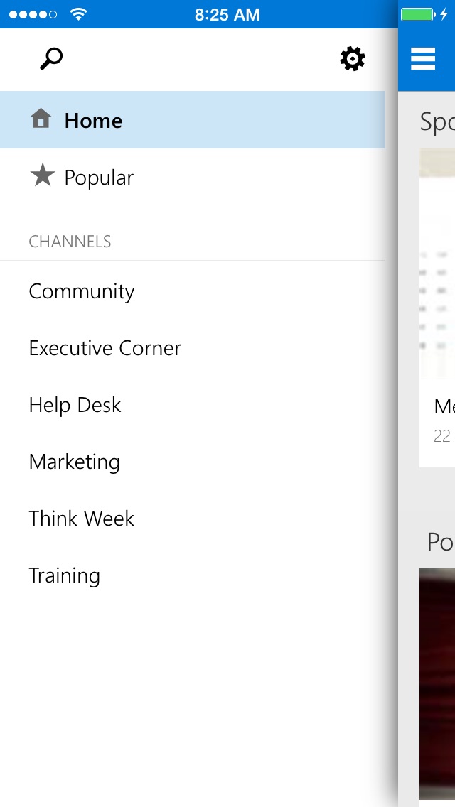 Office 365 ビデオ for iPhoneのスクリーンショット3 Office 365 ビデオ for iPhoneのスクリーンショット3