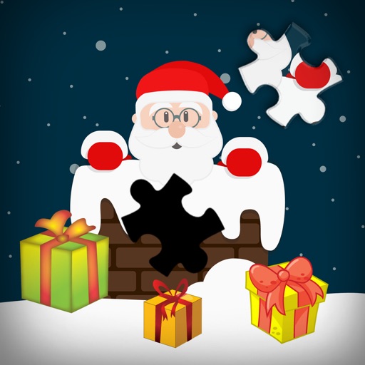 Jigsaw Secrets Christmas Santa Claus Puzzle Game Icon