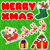 Merry Christmas Stickers and Text for iMessage